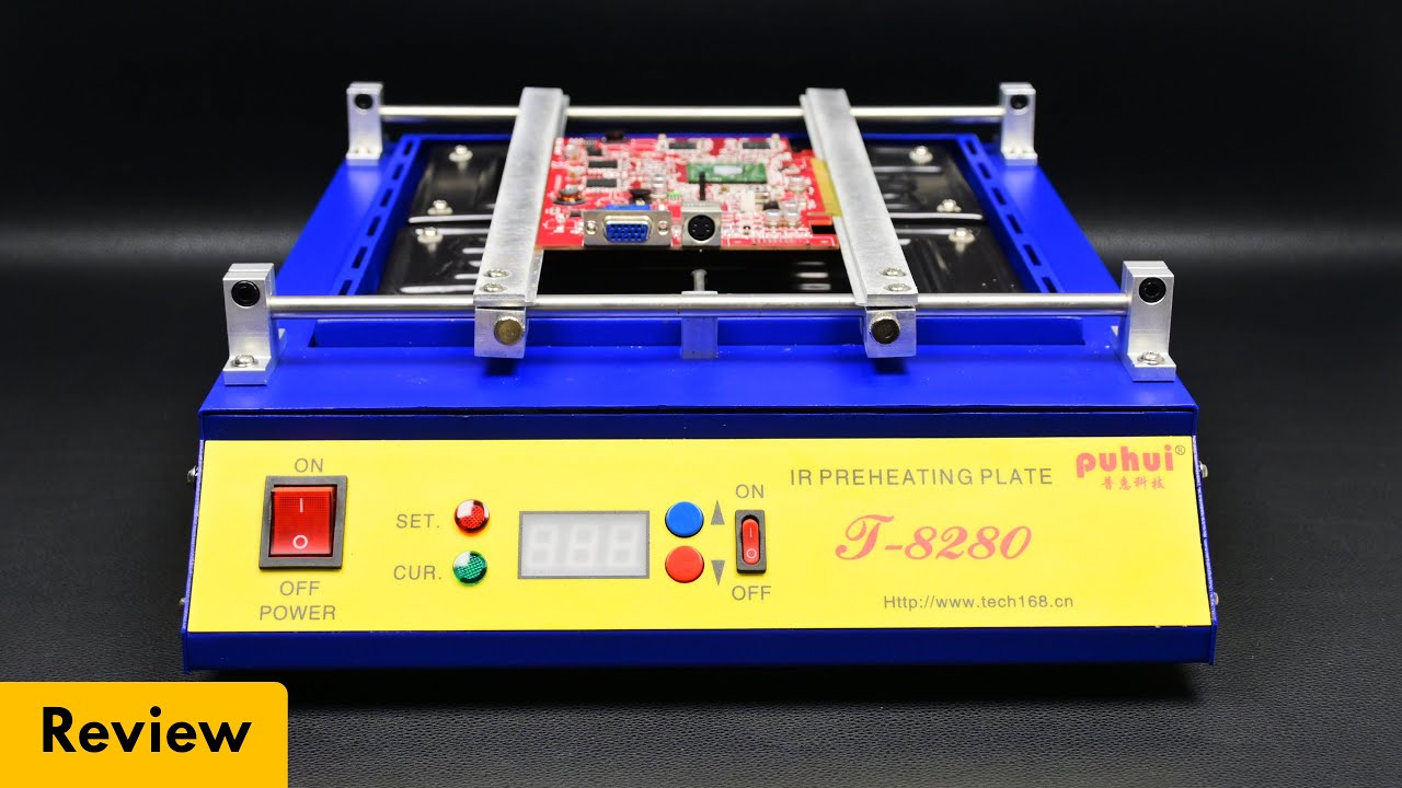 PUHUI T-8280 PCB IR Preheating Plate