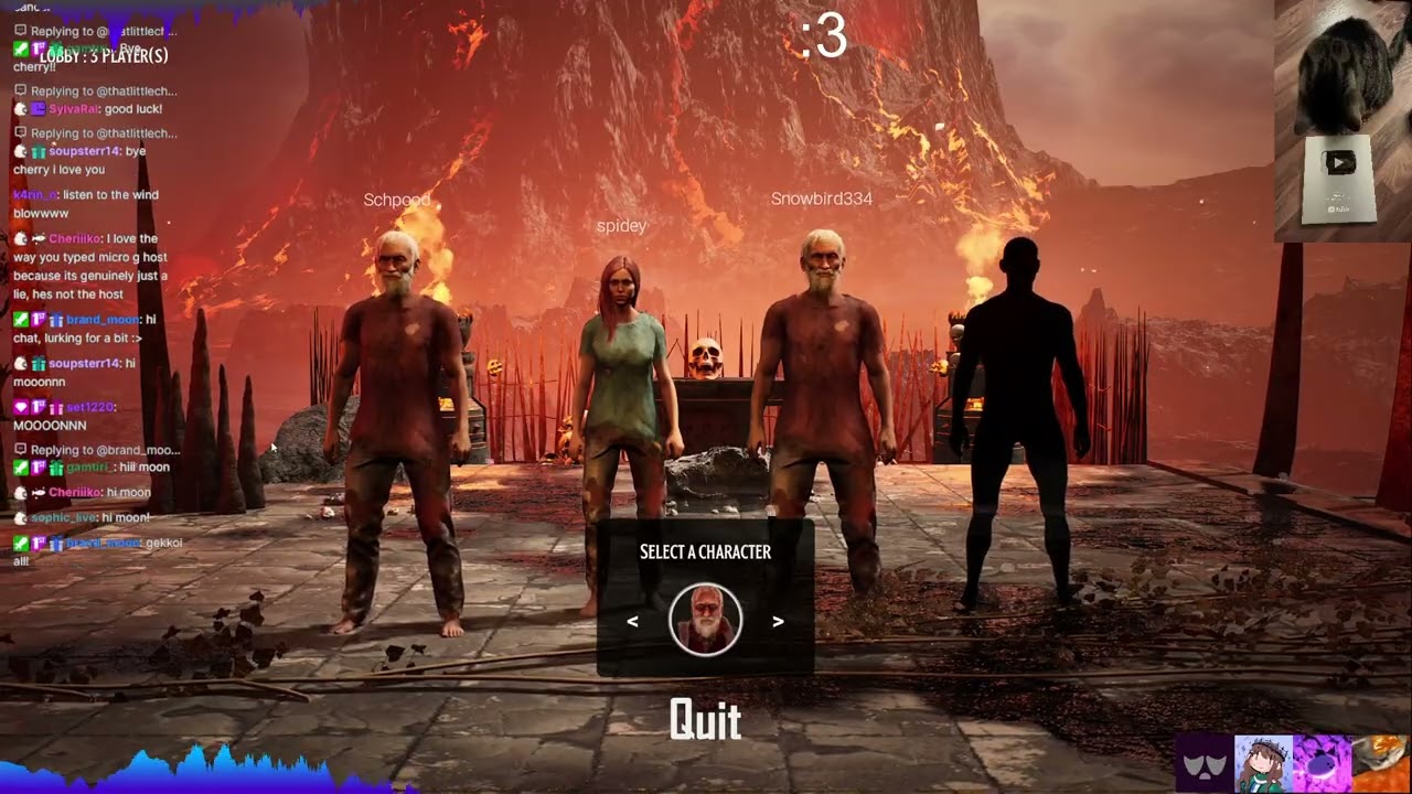 chaining my life with spideyarmy and schpood and micro g host