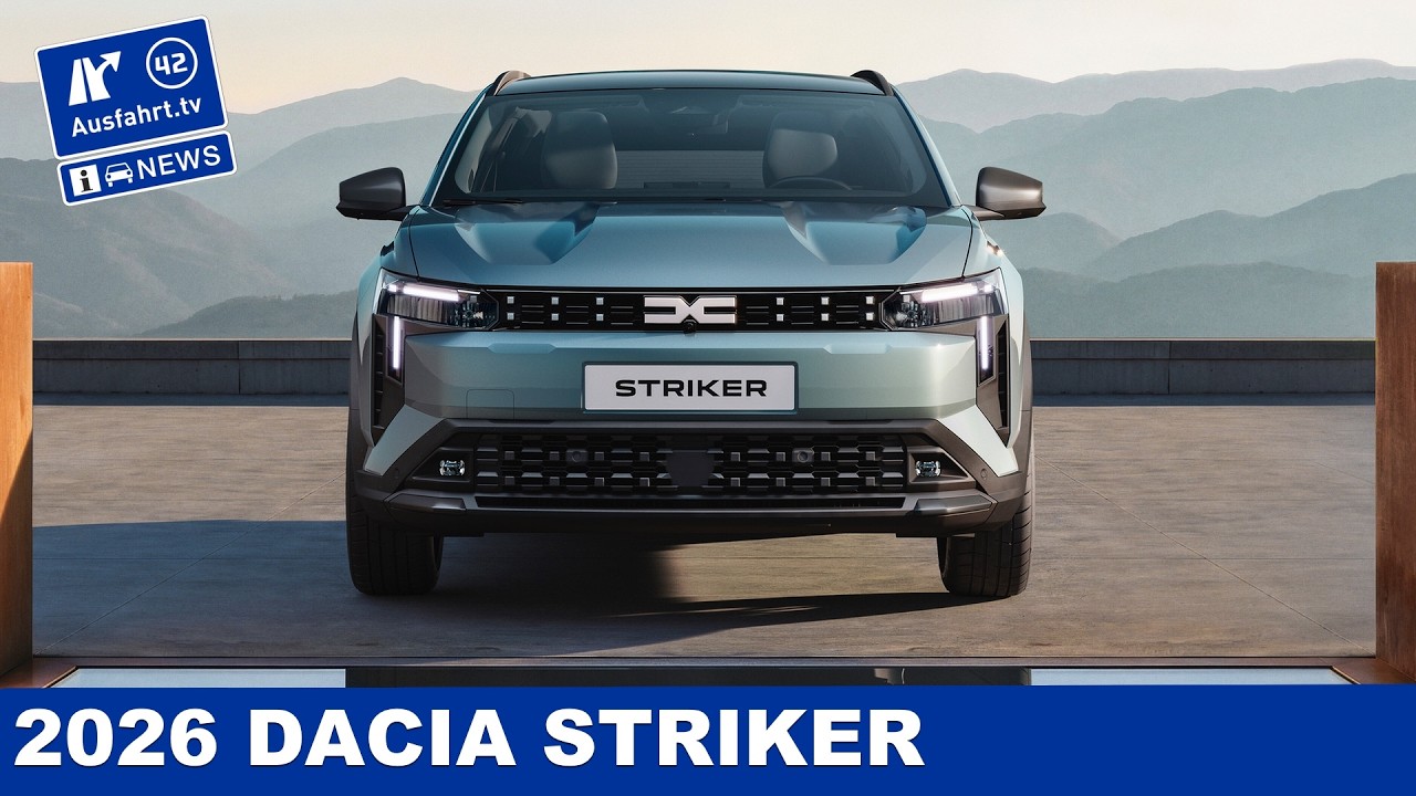 2026 Dacia Striker ?! Crossover-Kombi oder SUV? | Weltpremiere im Juni 2026! | AusfahrtTV News