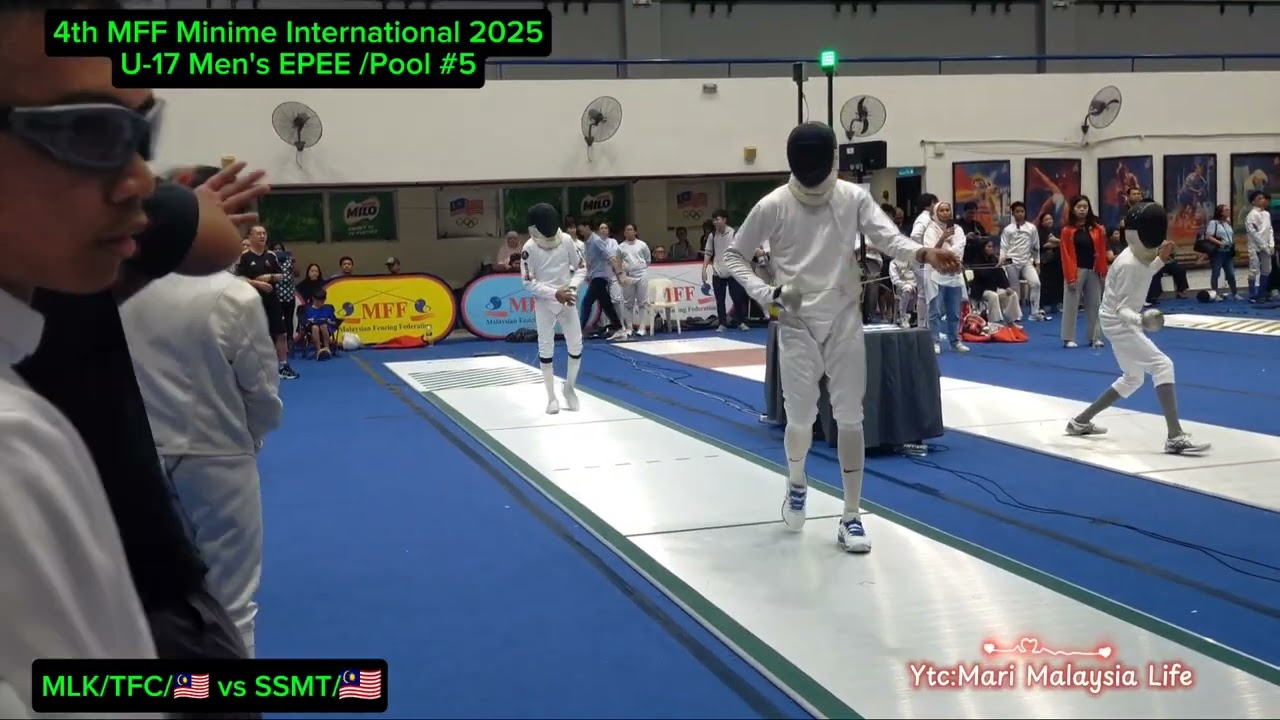 4TH MFF  MINIME INTERNATIONAL 2025 U17 MEN'S EPEE POOL 5