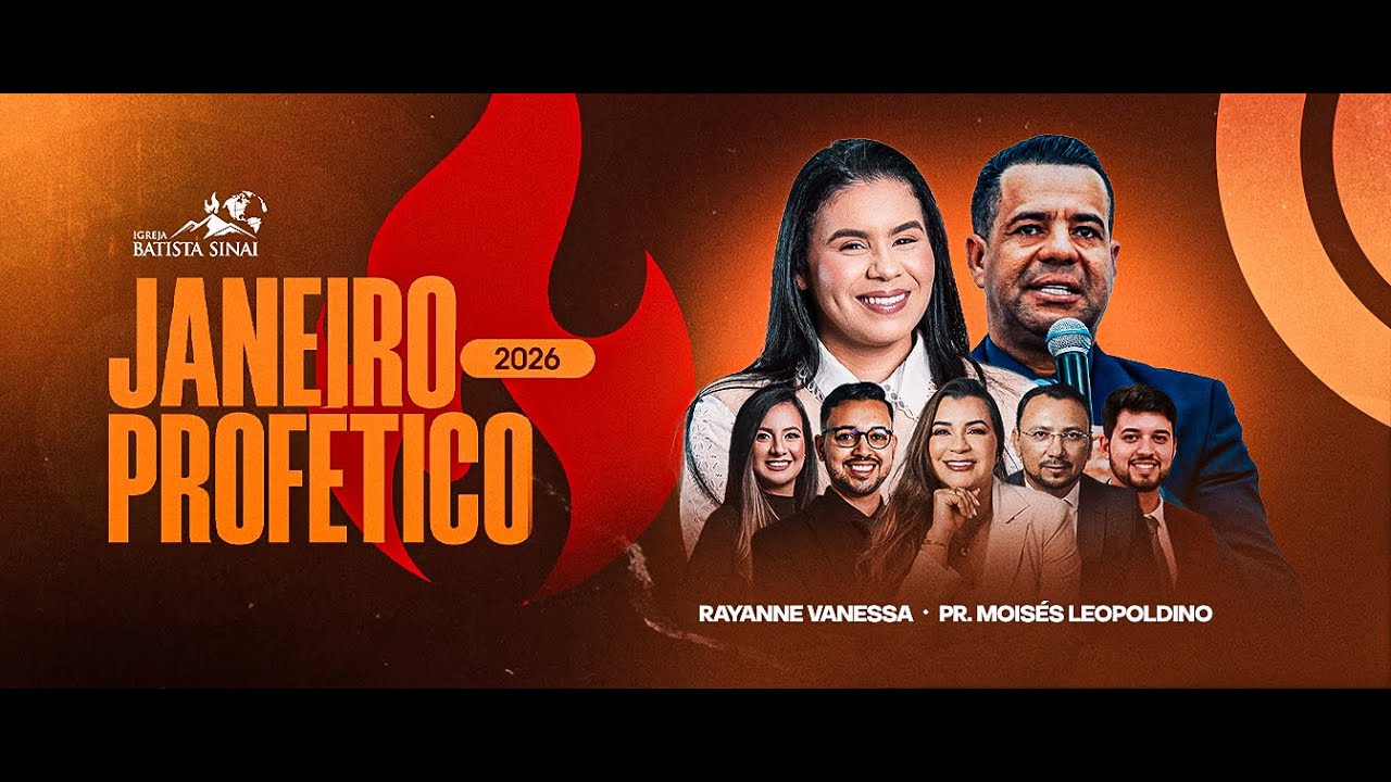 12º Dia - Janeiro Profético - Part. Rayanne Vanessa e Pr Moisés Leopoldino  -  [Culto ao vivo]