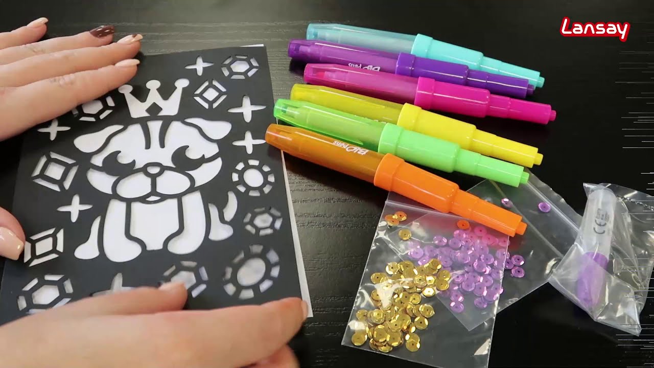Blopens - Set d'Activités Sequins ✨ - Lansay - TUTO