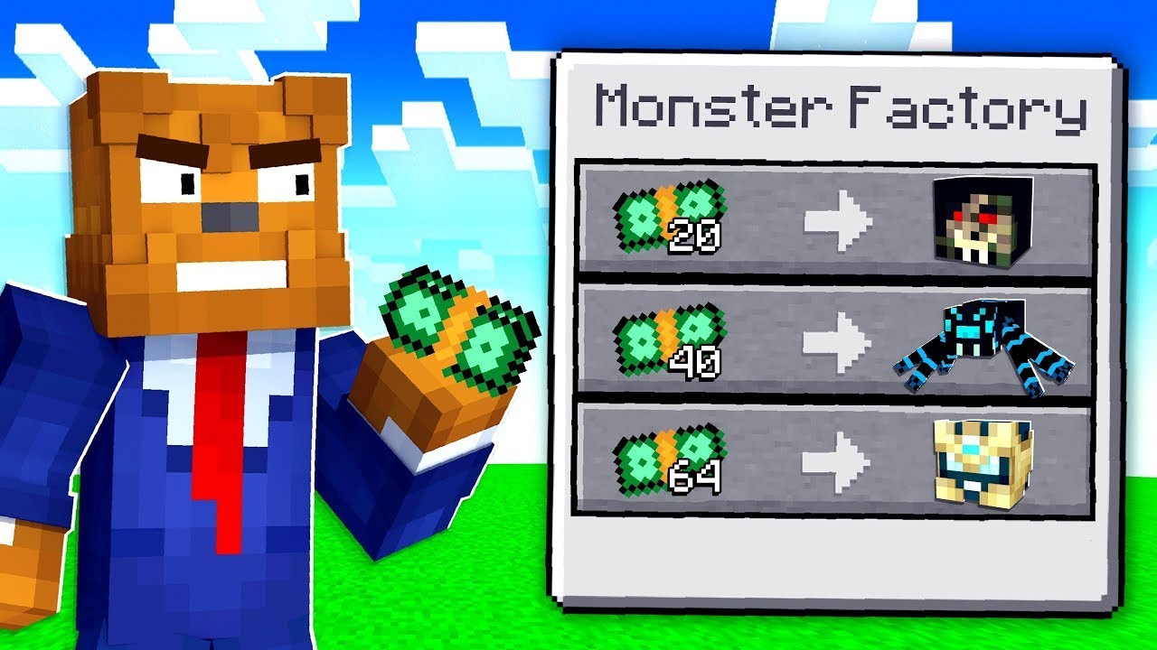 Spawning 412,592 OP Mobs In Minecraft Monster Factory