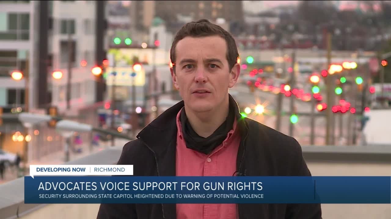 Gun rights activists rally in Richmond on Gun Lobby Day