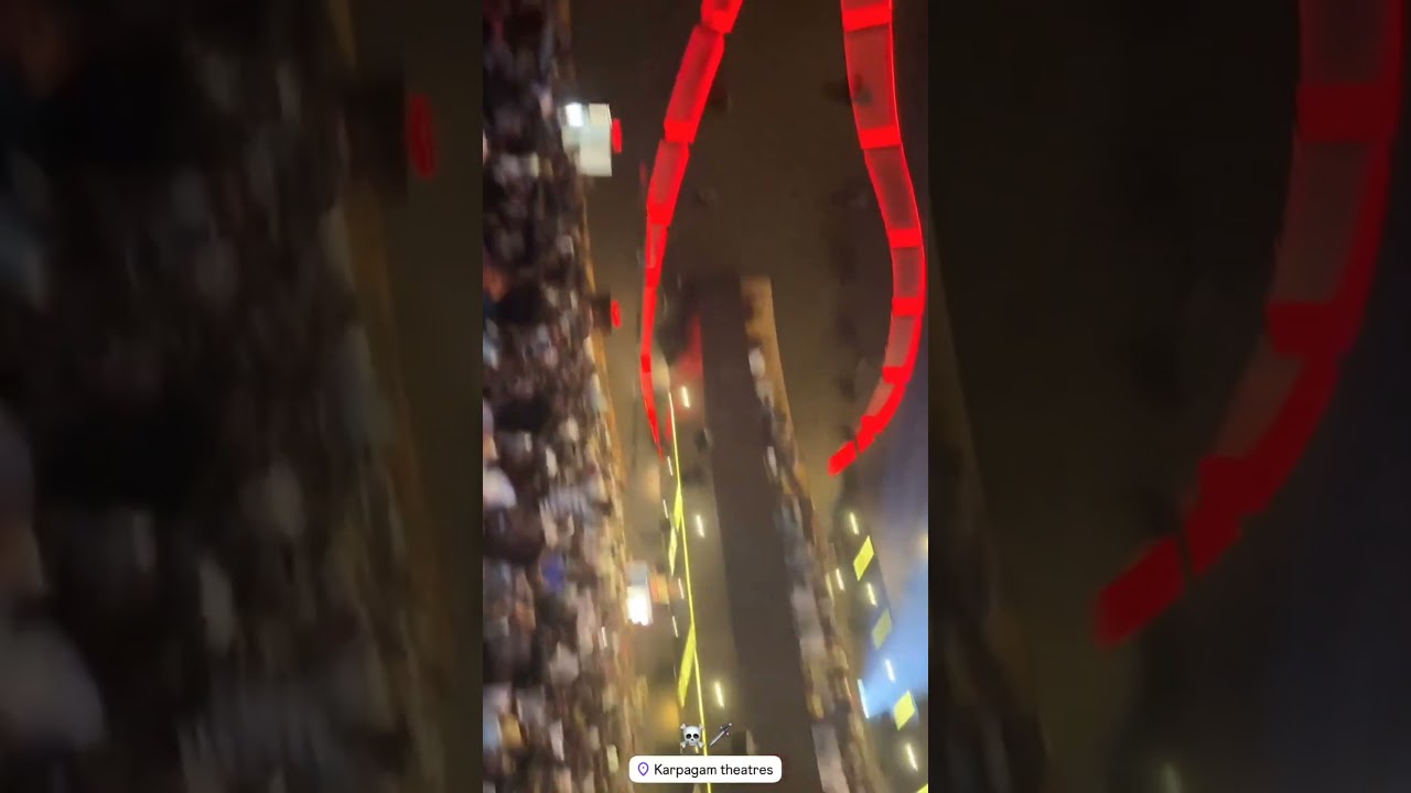 Good Bad Ugly FDFS Celebration at Karpagam Theatre | #GoodBadUgly theatre celebration #thala #Ajith