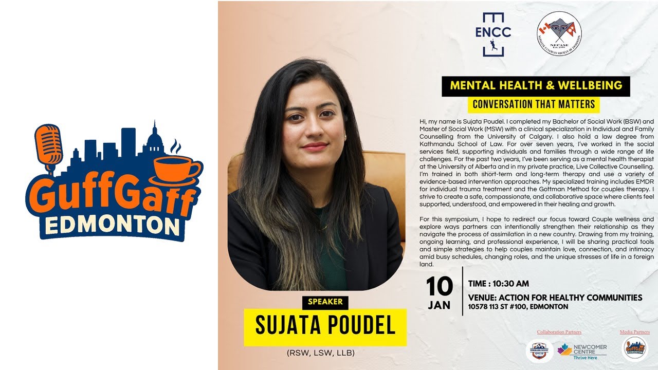 Mental Health and Well-Being: A Conversation That MattersSpeaker: Mrs. Sujata Paudel