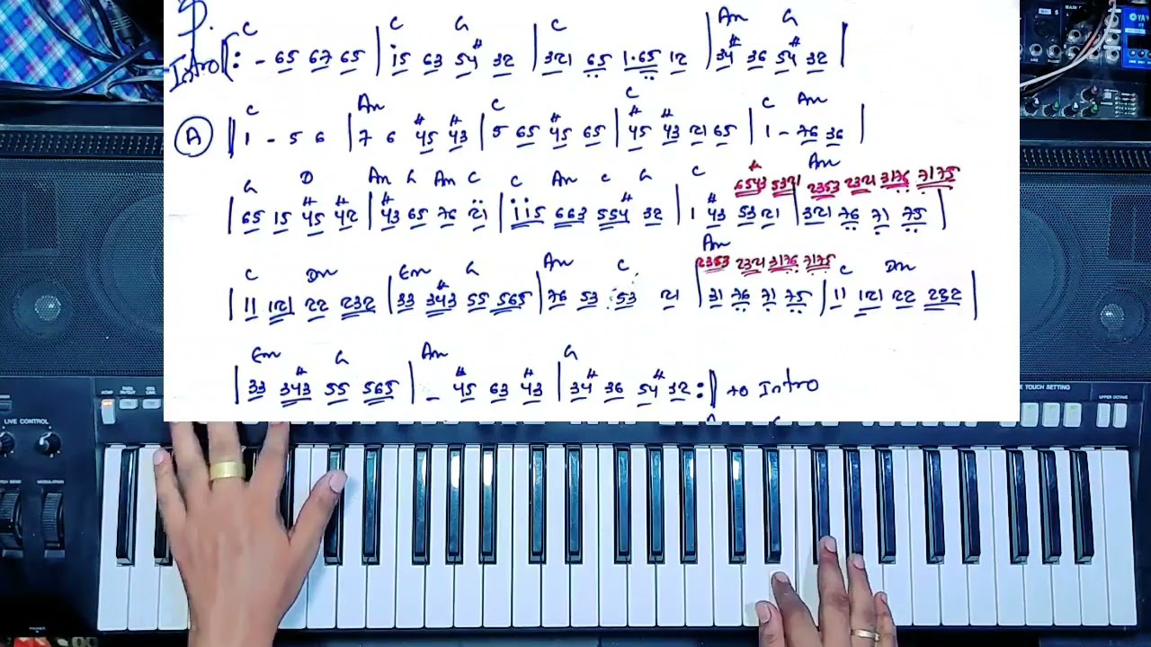 ရွှေမိုးပစ္စုန် Melody ကိုလေ့လာသင်ယူနိုင်စေရန် ရှင်းလင်းပြထားပါတယ်...