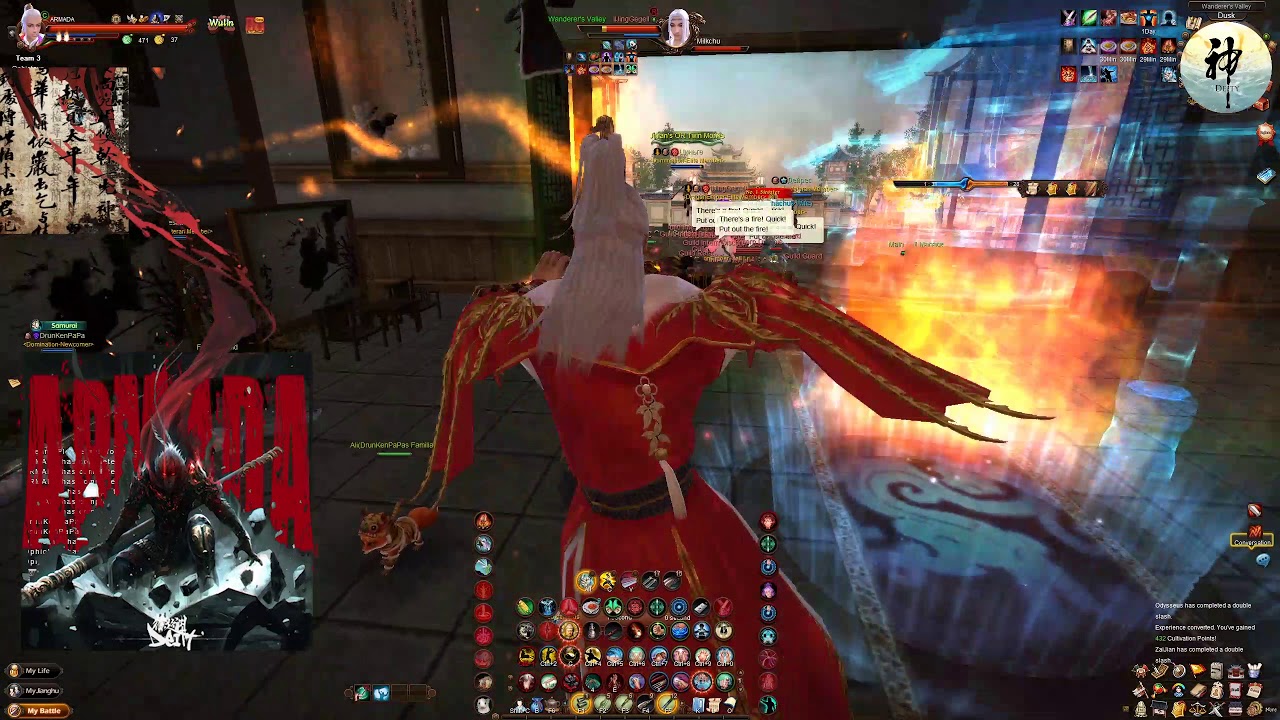 Age of Wush: Domination VS DragonEmper Guild War
