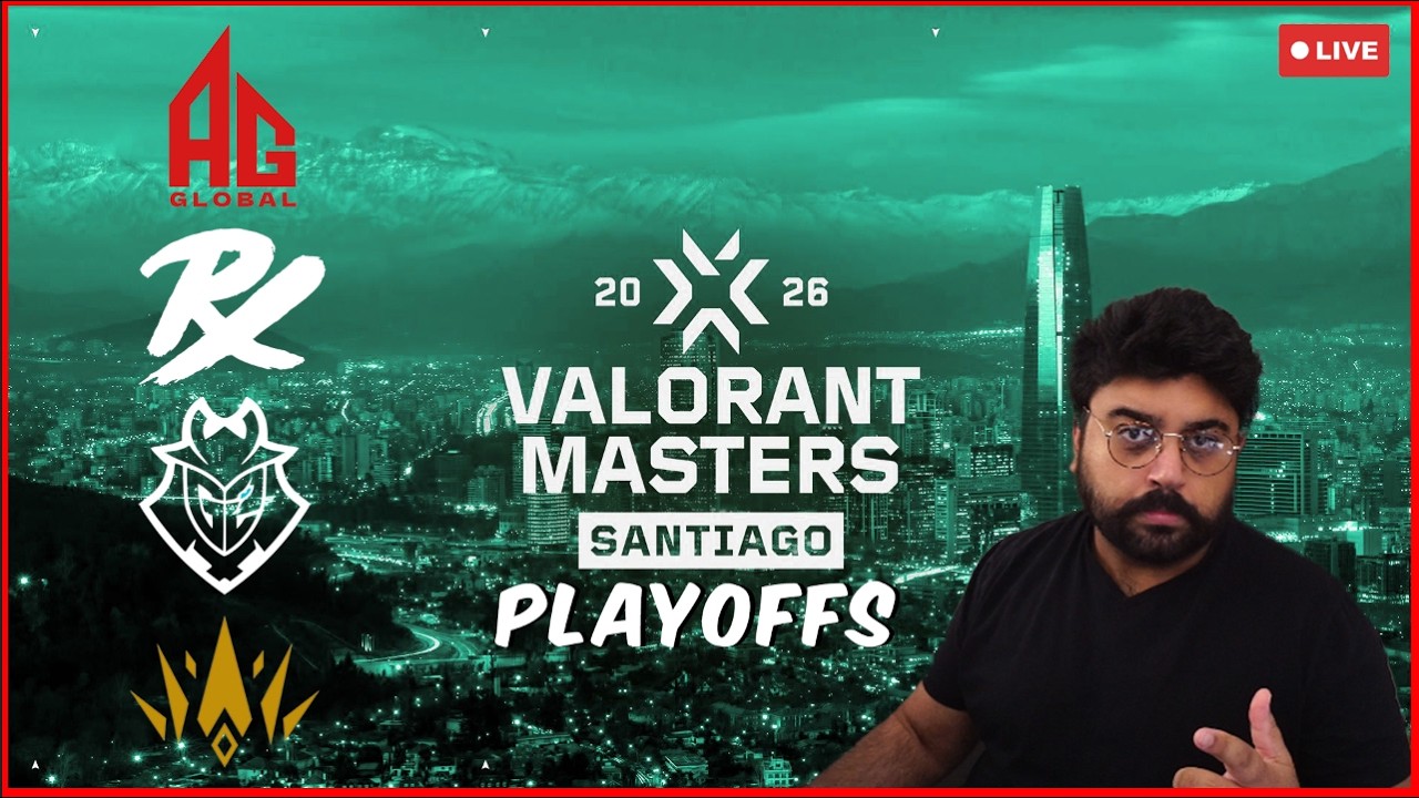 VCT Masters Santiago PLAYOFFS - G2 v. BBL // AG v. PRX - #MastersCostream