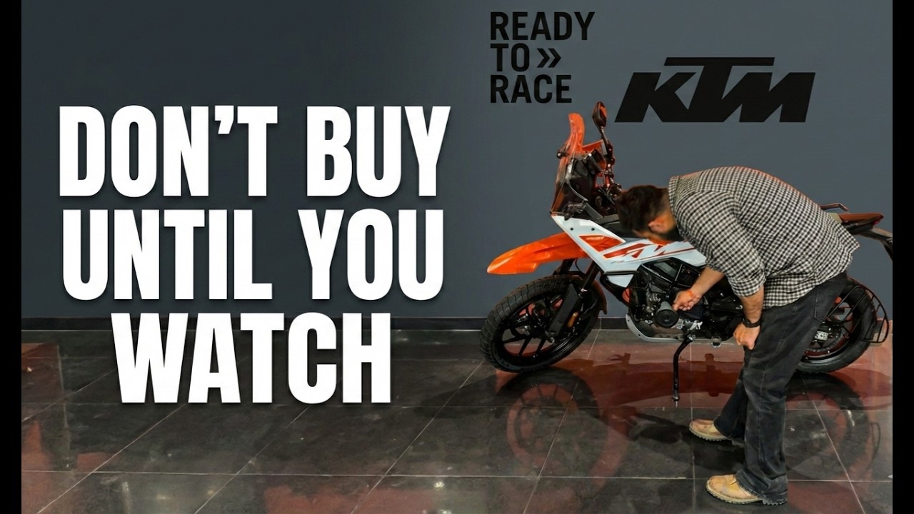 KTM 390 Adventure X Plus PDI | What to Check Before Delivery