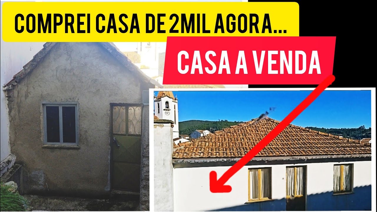 CASA a VENDA PORTUGAL+ minha CASA de 2 MIL preciso de...