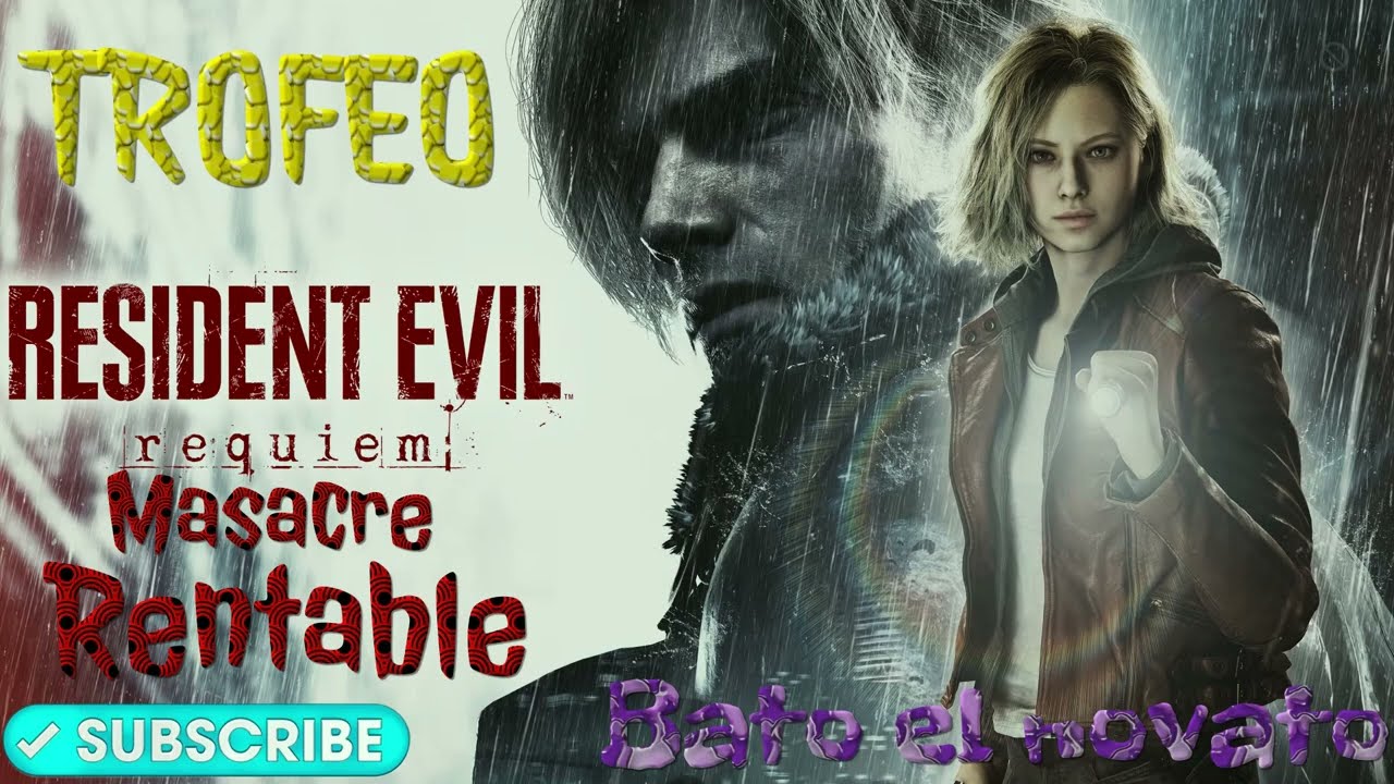 Trofeo Masacre Rentable - Resident evil Requiem