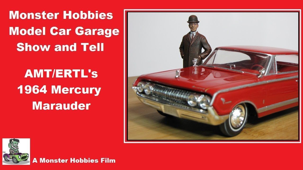 Model Car Garage Show And Tell - My AMT 1964 Mercury Marauder Build Stock In Red - A Model Car Build