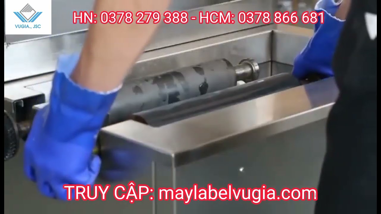M&aacute;y Rửa Trục Anilox Chuy&ecirc;n Nghiệp Bằng S&oacute;ng Si&ecirc;u &Acirc;m ZX-450/650/850/1000/.... @maylabelvugia