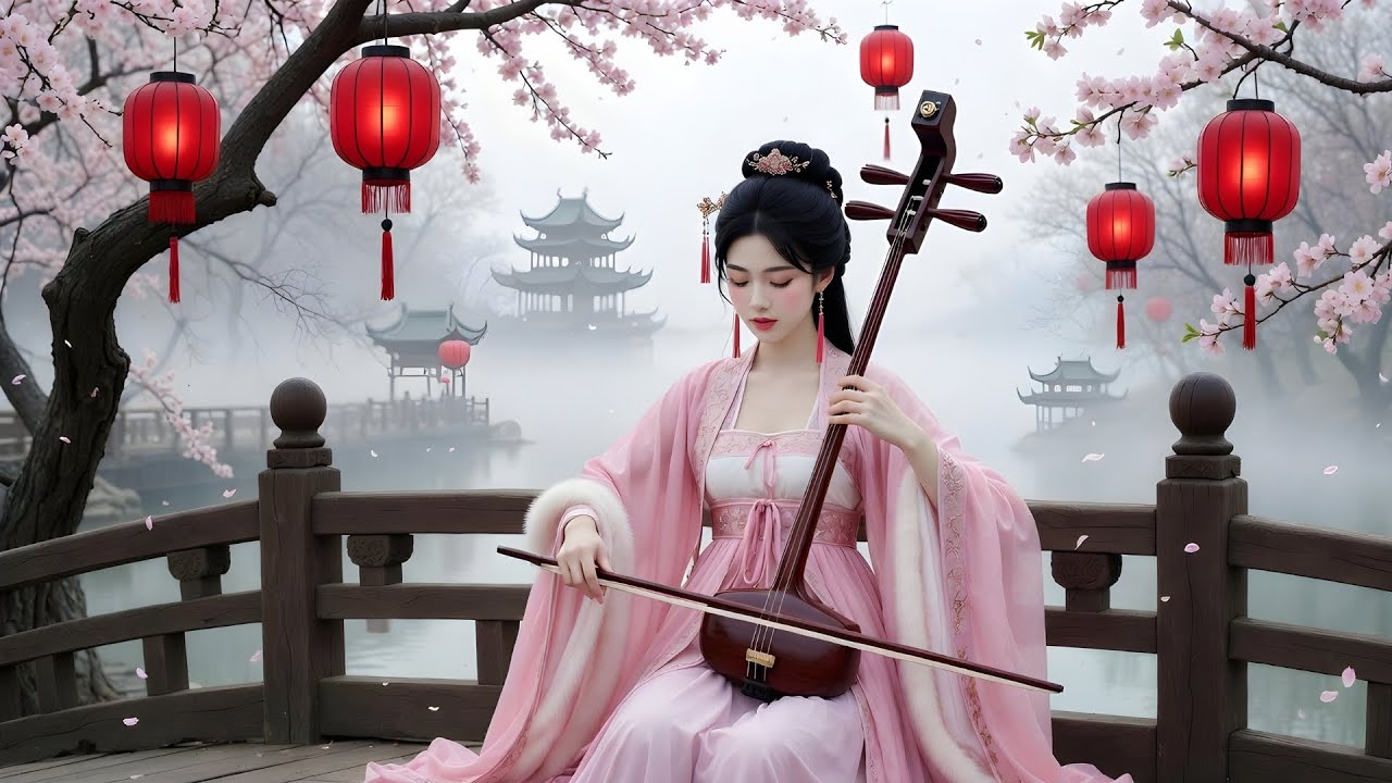 Chinese Zen Sleep Music 🌿🌙: Soft Bamboo Flute, Erhu & Guzheng Harmony