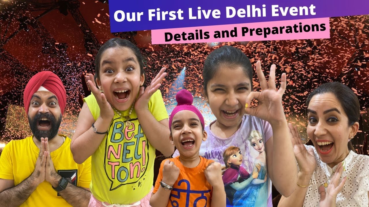 Our First Live Delhi Event - Details and Preparations | RS 1313 VLOGS | Ramneek Singh 1313