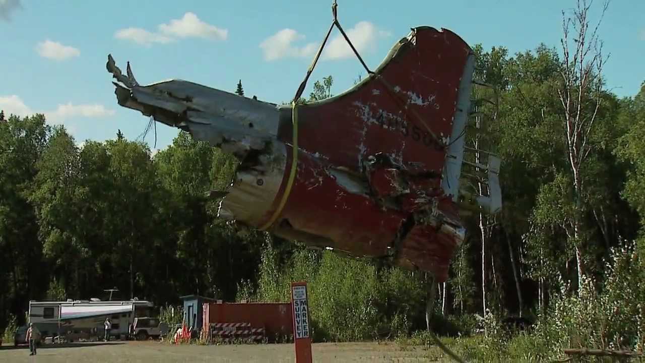 B-17 Flying Fortress Recovery in Talkeetna Alaska
