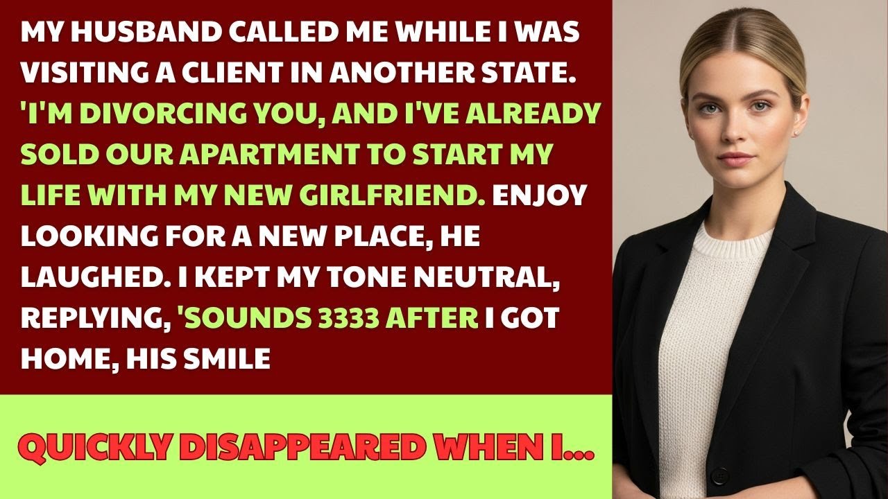 My Husband Called Me, 'I'm Divorcing You And I've Already Sold The House', He Laughed. But Then