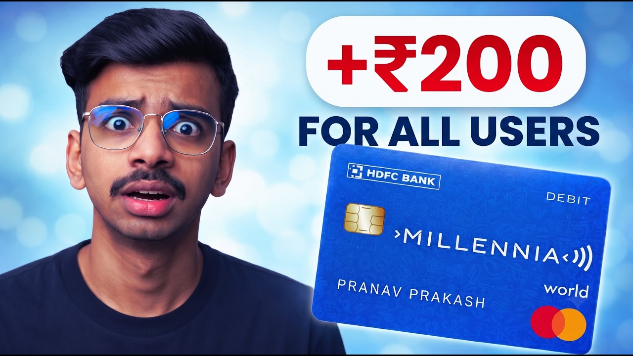 HDFC Millennia Debit Card ₹200 Cashback Trick | HDFC Amazon 200 Cashback Offer | TECH AMAN #hdfc