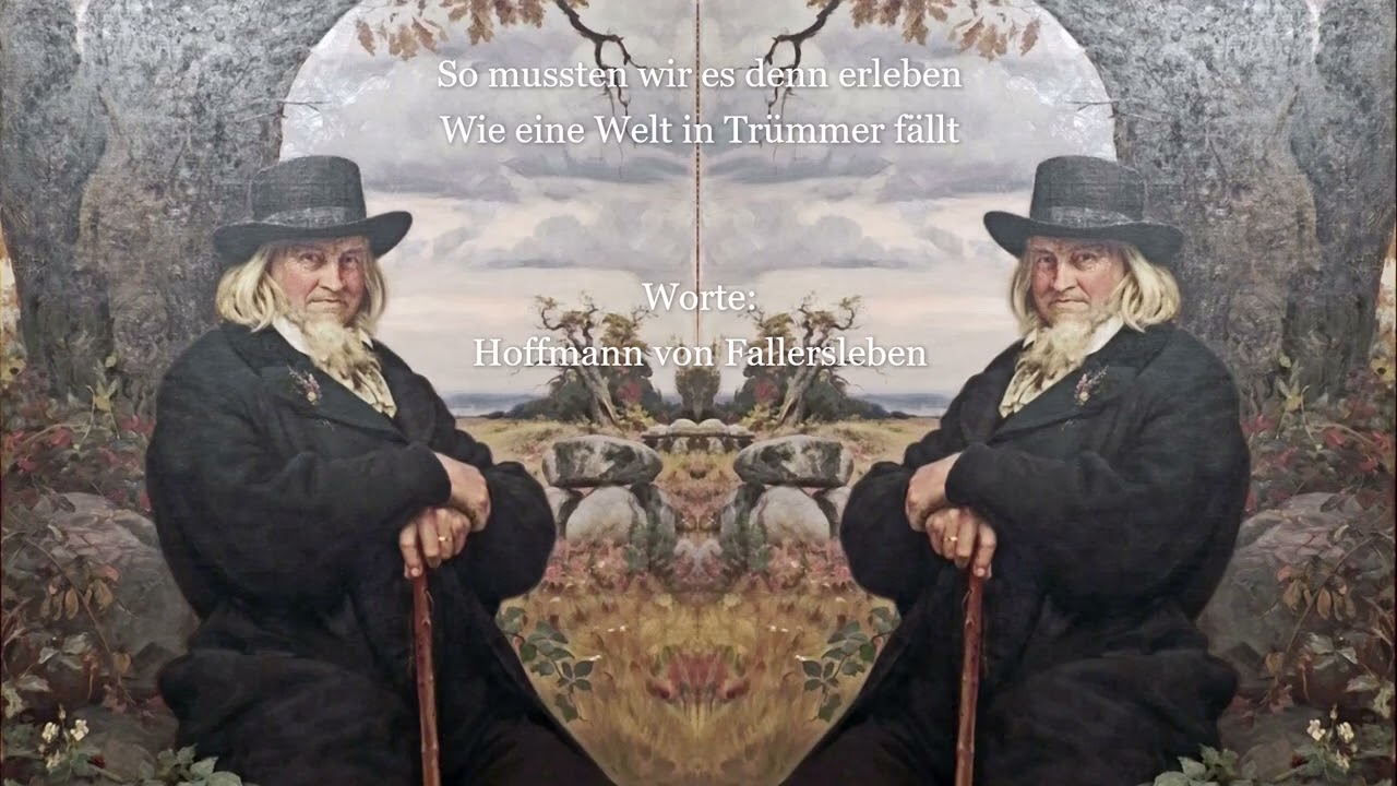 So mussten wir es denn erleben, wie eine Welt in Trümmer fällt - Christoph Holzhöfer