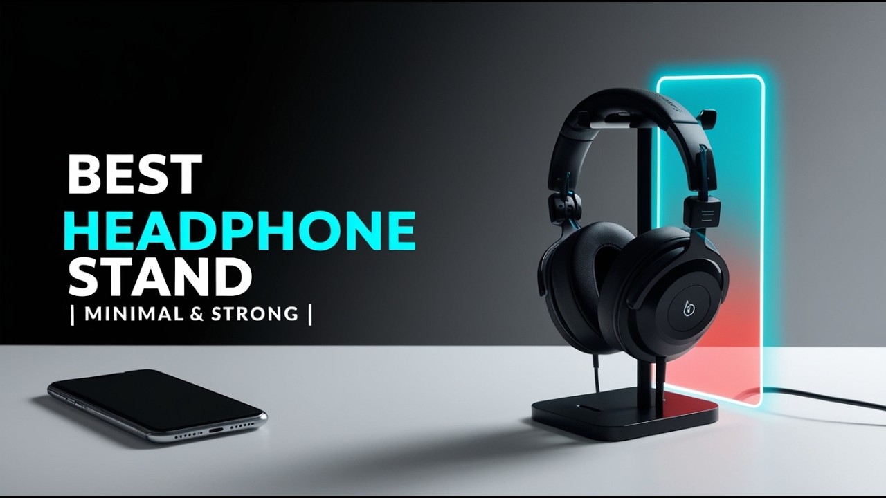 5 Best Universal Headphone Stand | Clean Desk Setup Upgrade