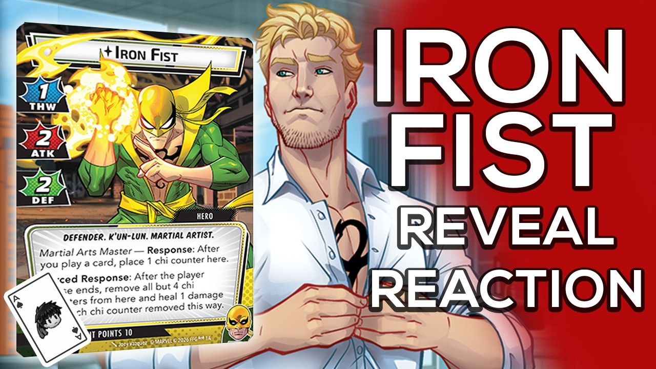 THE IMMORTAL IRON FIST | Iron Fist Reveal Reaction & Analysis - Marvel Champions