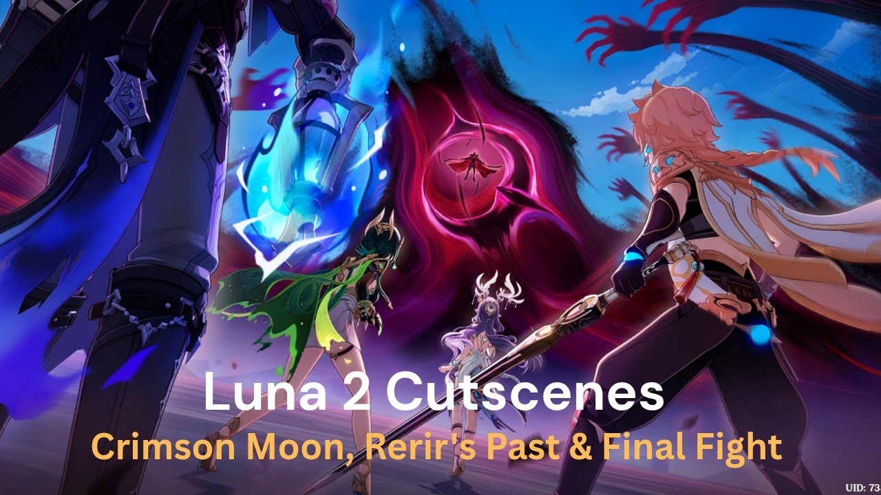 Genshin Impact – Luna 2 Cutscenes | Crimson Moon, Rerir’s Past & Final Fight