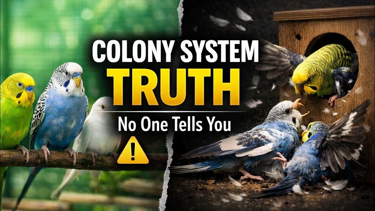 Colony System for Budgies – Benefits or Disaster? Full Truth Explained