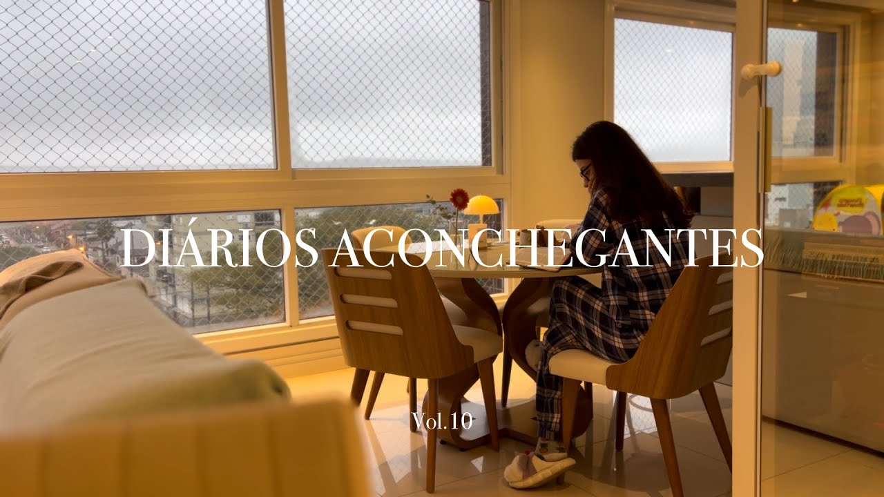 Diários Aconchegantes | Organize Comigo 🧺 | Pão de Micro | Chimarrão e Jantar Simples 🍝
