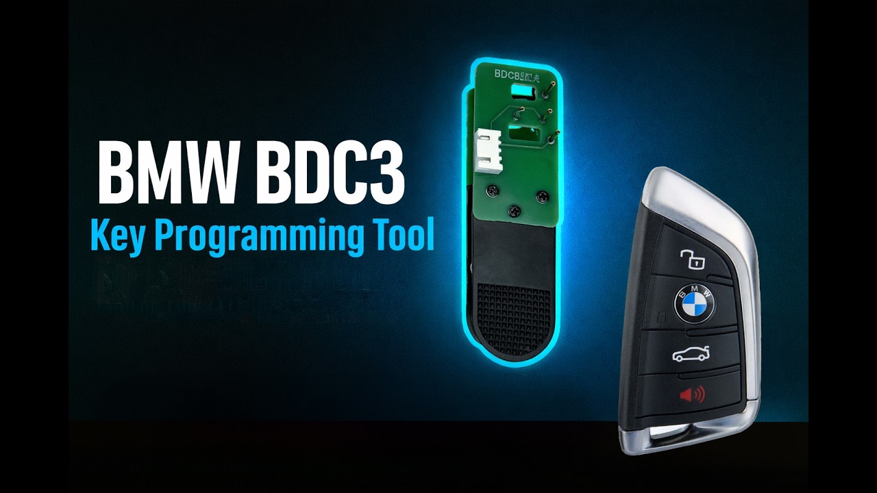 How to Clone BMW BDC3 Keys | New Professional Tool Overview