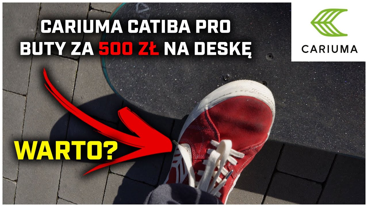 CARIUMA CATIBA PRO | SKATEPARK TEST I RECENZJA | 1 UNBOXING W POLSCE? |