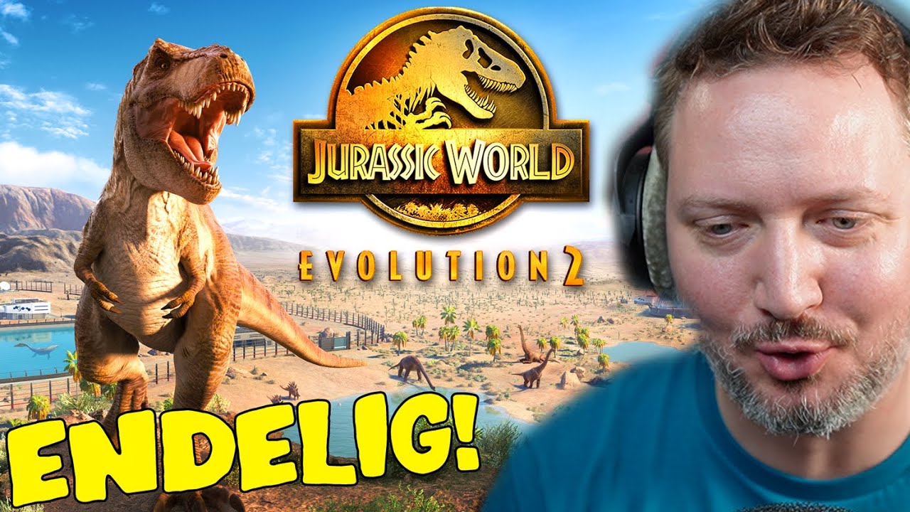 Er Der VAND DINOER?!😍 - Jurassic World Evolution 2 Ep 1 Dansk med ComKean