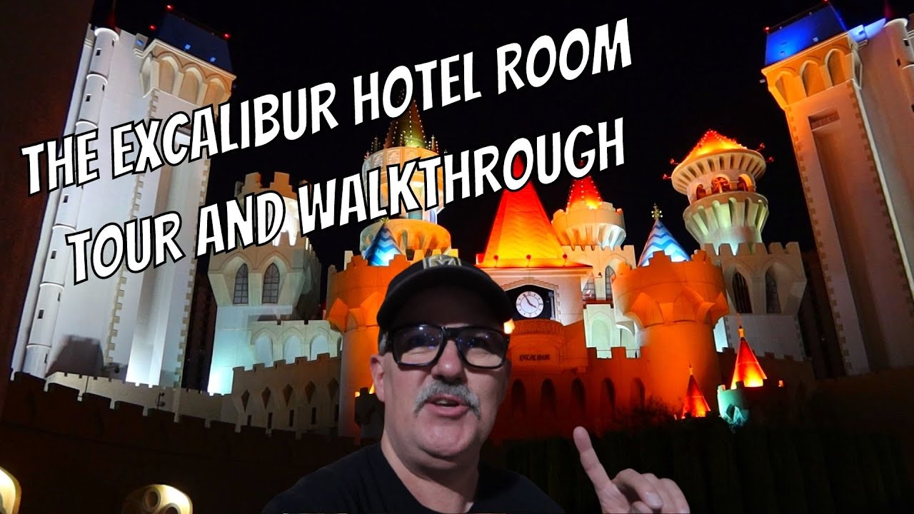 Excalibur Hotel Room Tour and Walkthrough Las Vegas June2022