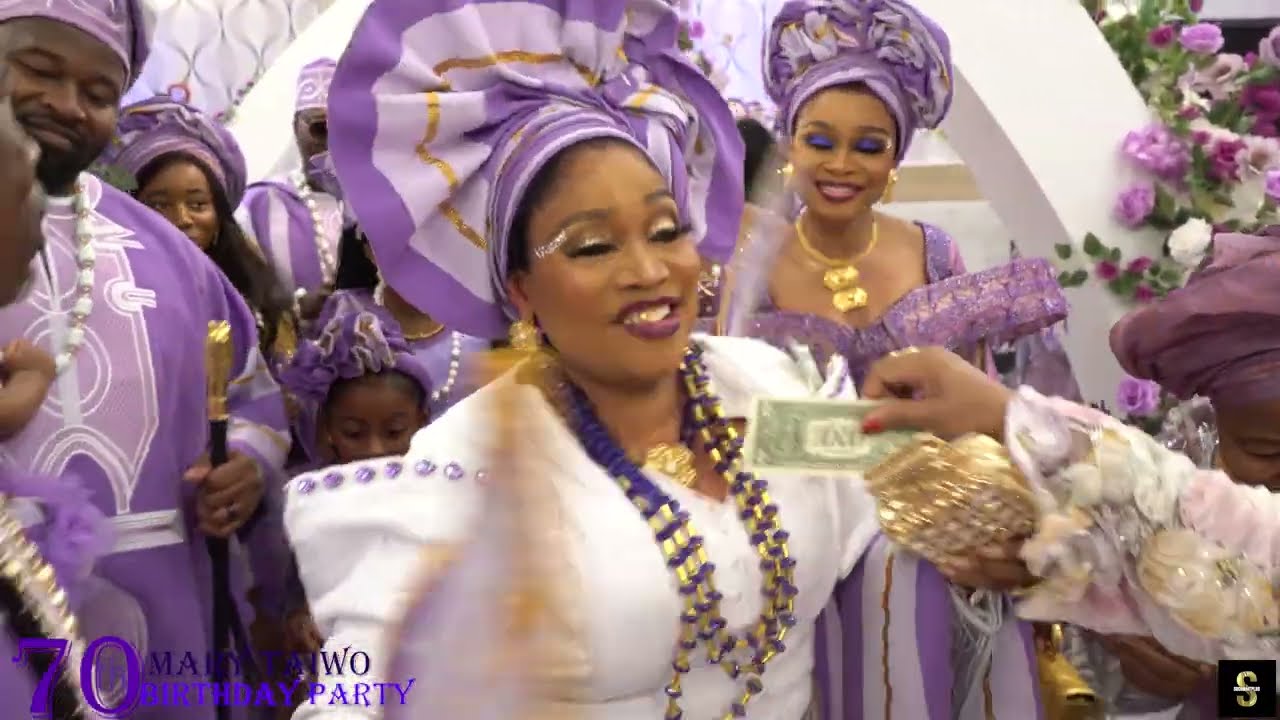 MRS MARY TAIWO 70th BIRTHDAY PARTY