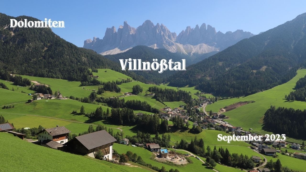 Dolomiten Villnößtal September 2023