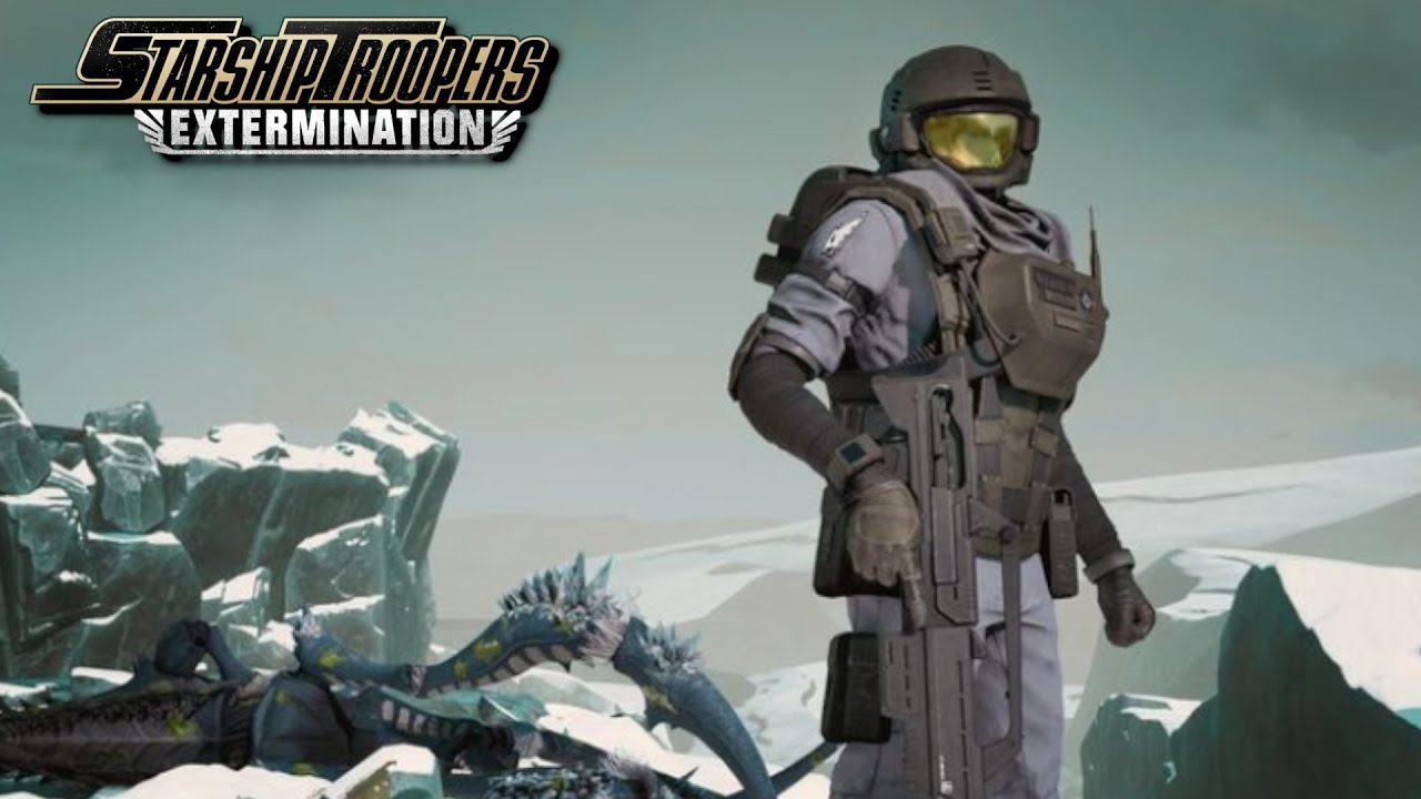 Surviving Boreas Canyon on Hard Mode(Company Operation) - Starship Trooper Extermination