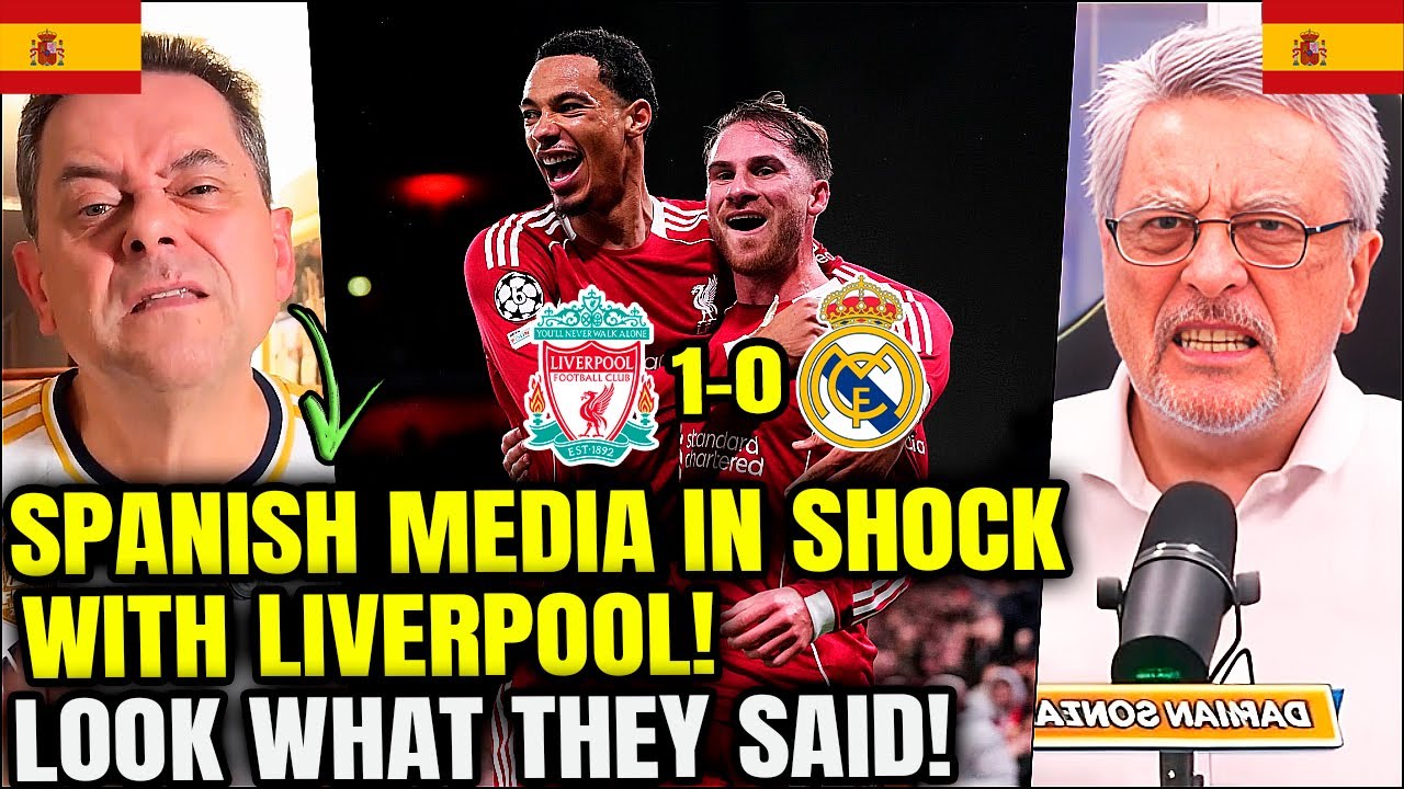 🚨 SHOCKED! LOOK WHAT THE SPANISH MEDIA SAID AFTER LIVERPOOL 1–0 REAL MADRID IN THE CHAMPIONS LEAGUE!