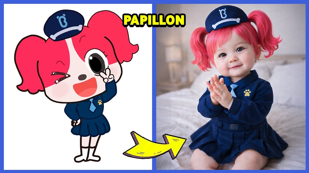 Sheriff Labrador Characters as Newborn Babies #2 ~ Guess The Voice Quiz ~ Sheriff Labrador, Dobie