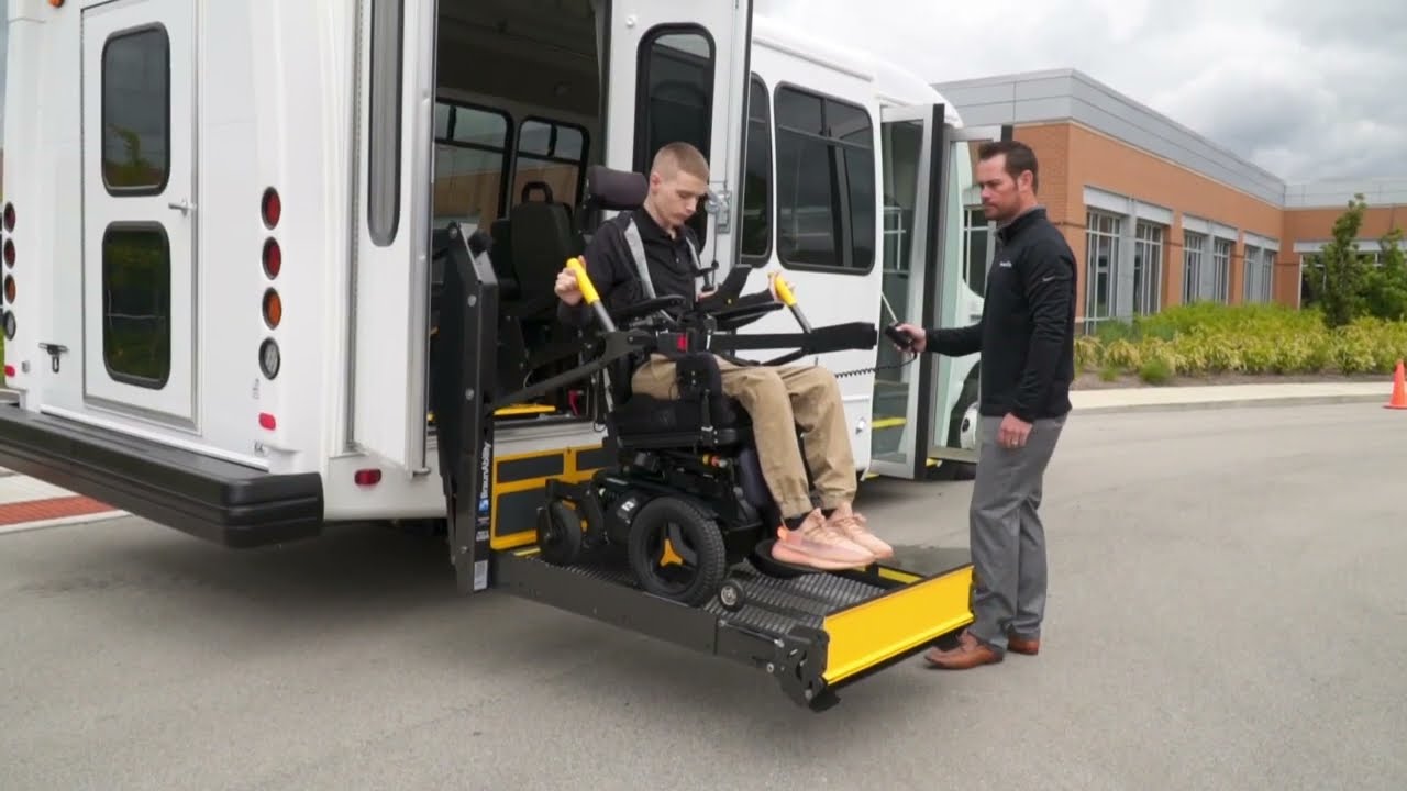 BraunAbility Century Series Wheelchair Platform Lift From Van Products