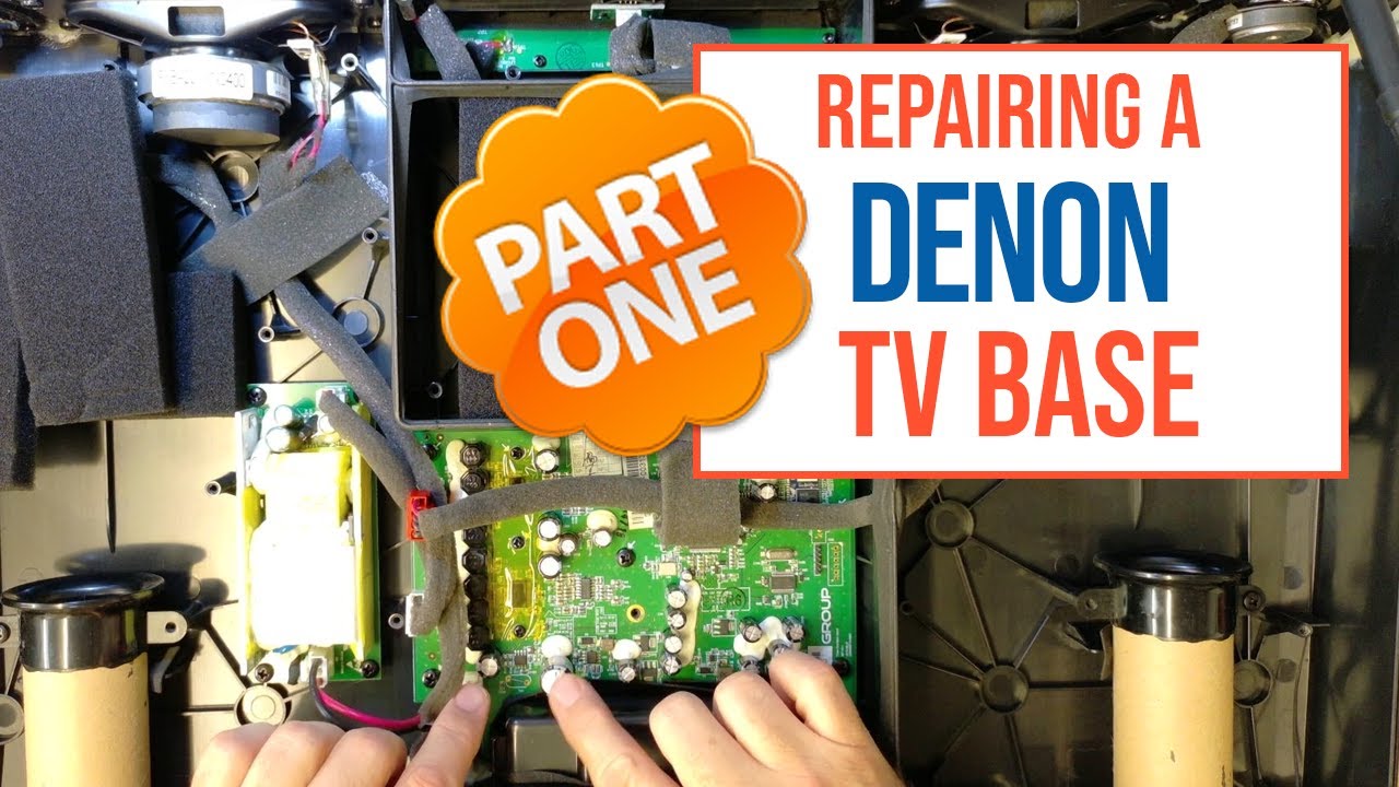 Denon DHT T100 Clicking Noise Repair - Part 1