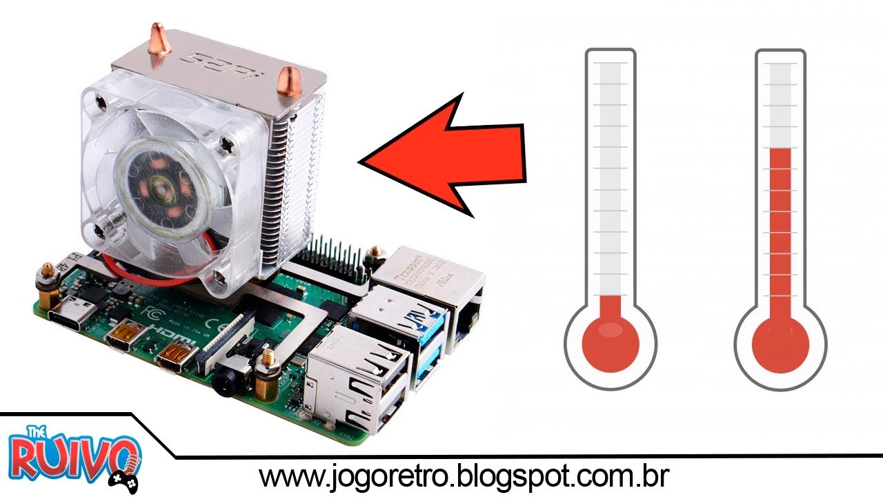 Raspberry Pi -  Super Cooler Ice Tower MUITO EFICAZ na Temperatura!