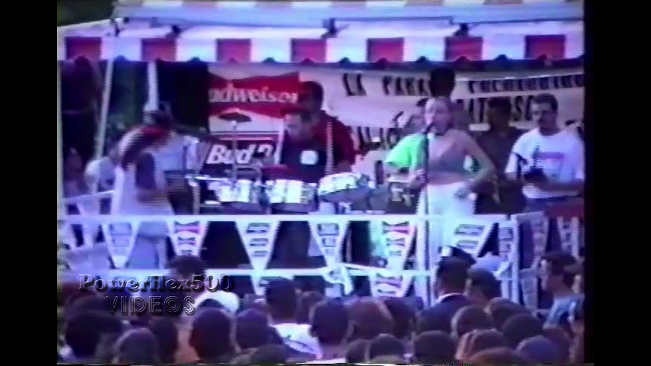 Marc Anthony at Patterson, NJ Salsa Festival in 1993- 