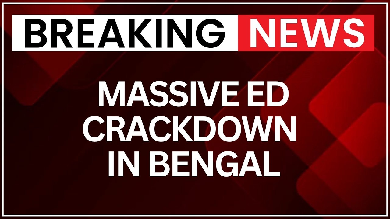 ED Raids 9 Locations in Bengal Over PDS Scam Money Laundering Probe | NewsX