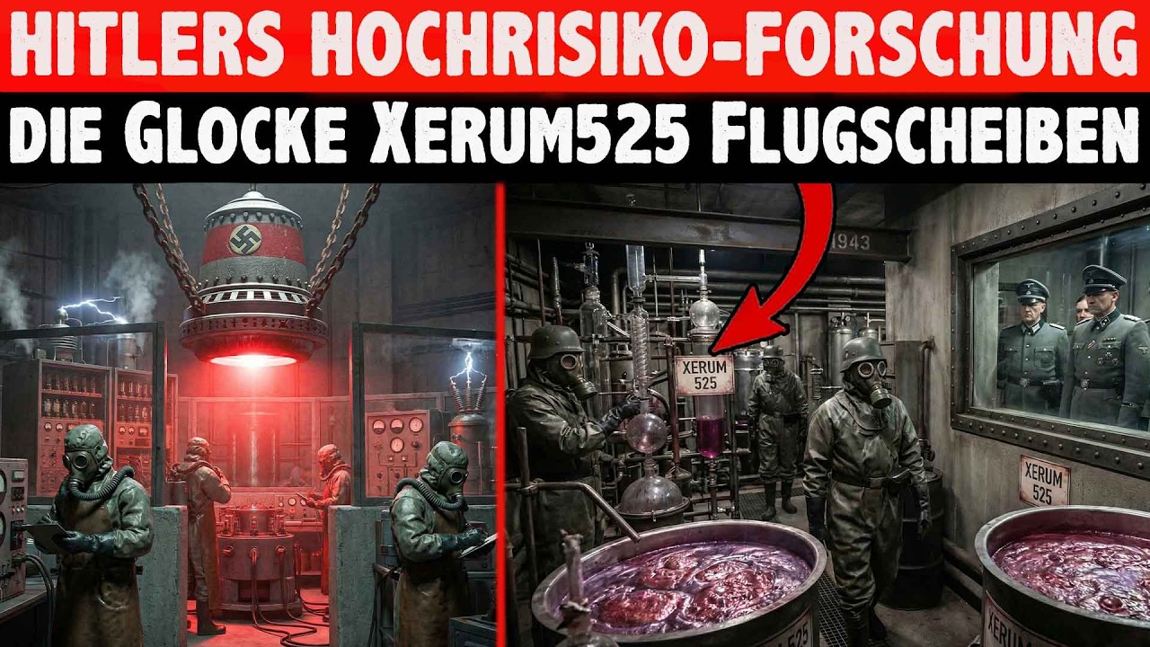 Geheime Technologien der Nazis Flugscheiben Die Glocke und Xerum525