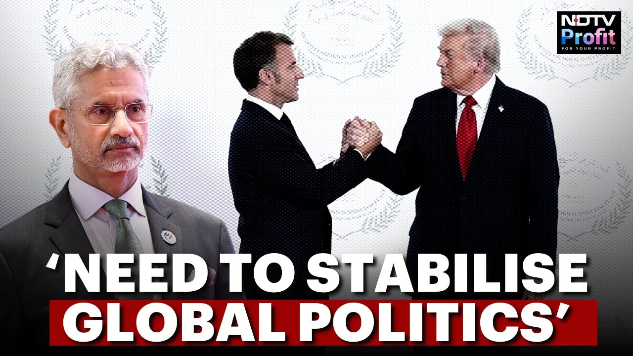 WATCH: Day After Trump Mocks Macron, S Jaishankar's Message To France