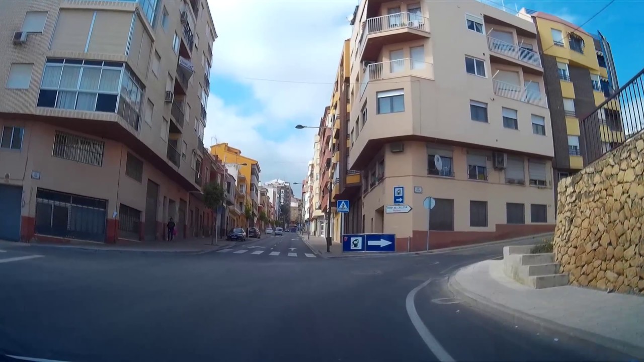 Llegada a Callosa de Ensarriá o Callosa d'en Sarriá