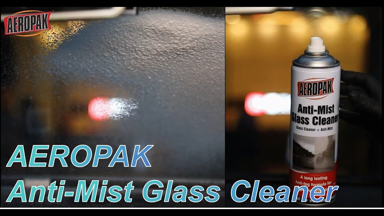 How to use the AEROPAK Anti-Mist Glass Cleaner？ #carcare #glasscleaner