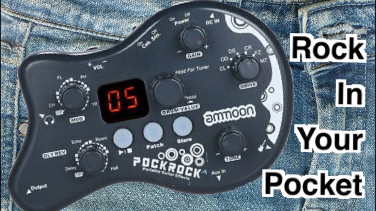 Ammoon Pockrock: самая дешевая демоверсия/обзор мультиэффектов