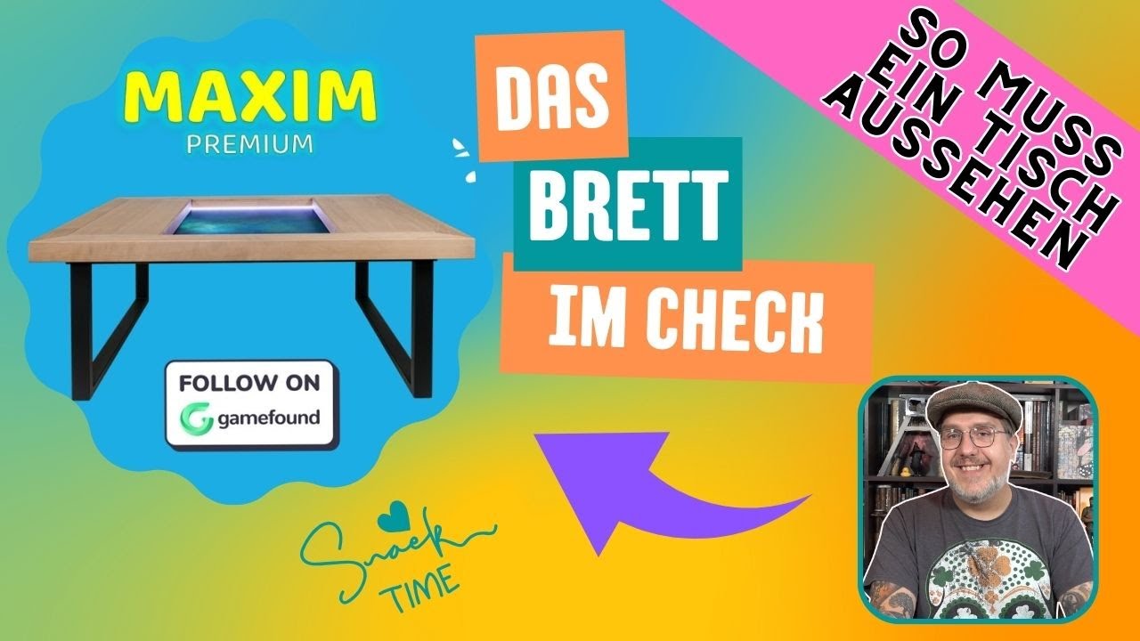 🔥KAPPLEX Brettspieltisch Maxim - SO muss ein Tisch aussehen🙏
