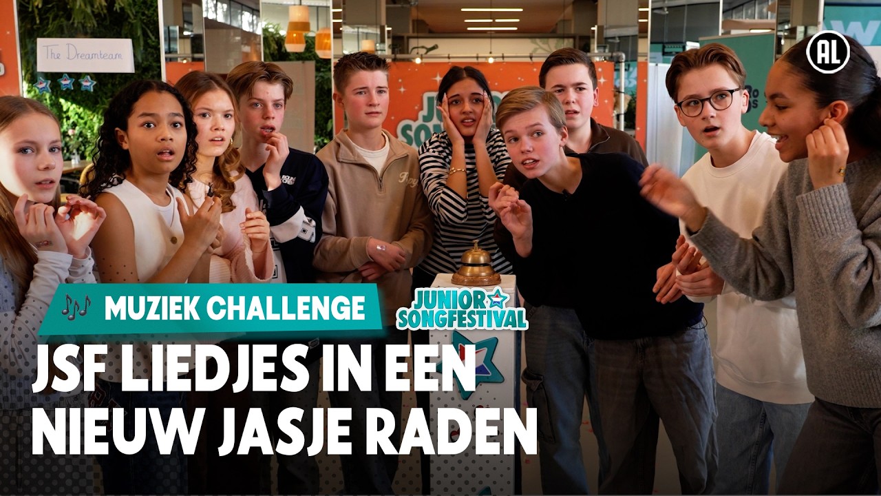 #21 DE FINALISTEN DOEN EEN SPANNENDE MUZIEK CHALLENGE  🎶 | JUNIOR SONGFESTIVAL 2026 🇳🇱